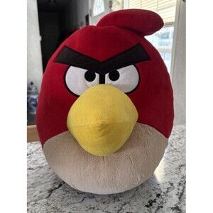 Y2K ANGRY BIRDS JUMBO TERENCE 18 INCH PLUSH-2010